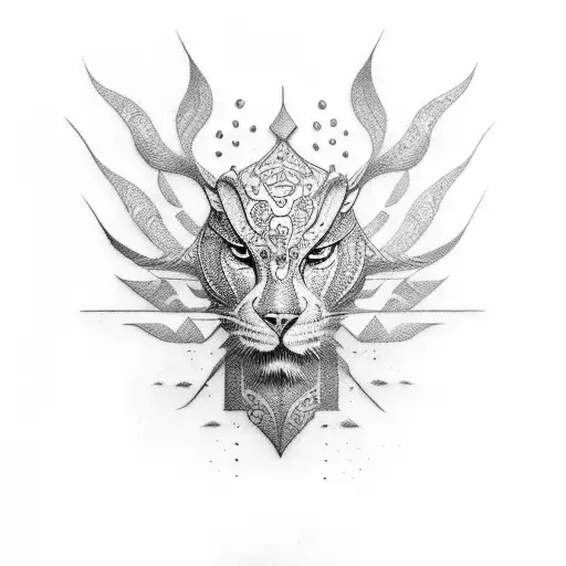 Fearless tattoo design idea