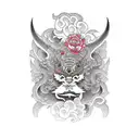 Fearless tattoo design idea