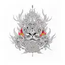 Fearless tattoo design idea