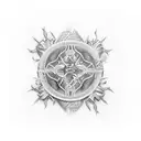 Fearless tattoo design idea