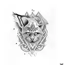 Fearless tattoo design idea