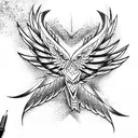 thunderbird tattoo design idea