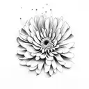 chrysanthemum tattoo design idea