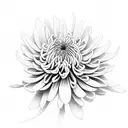 chrysanthemum tattoo design idea