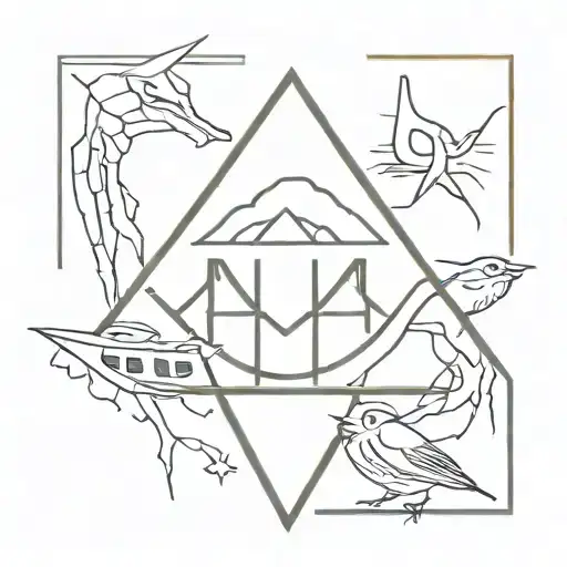 Quare Natus Sum 41 logos incorporated tattoo design idea