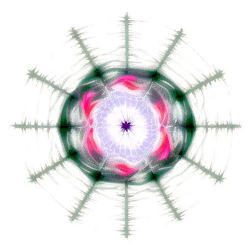 Fractal Chaos tattoo design idea