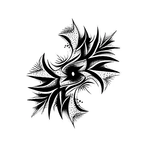 Fractal Chaos tattoo design idea