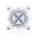 Fractal Chaos tattoo design idea