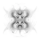 Fractal Chaos tattoo design idea