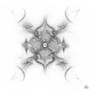 Fractal Chaos tattoo design idea