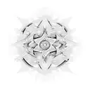 Fractal Chaos tattoo design idea