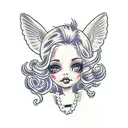 bratz tattoo design idea