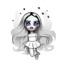 bratz tattoo design idea