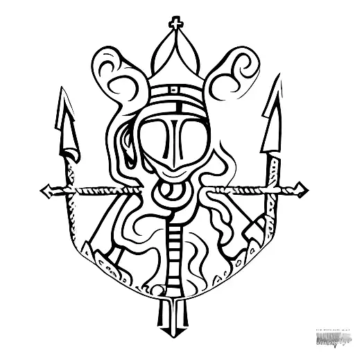 St James Camino de Santiago tattoo design idea