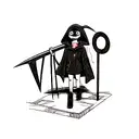 Grim Reaper tattoo design idea