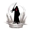 Grim Reaper tattoo design idea