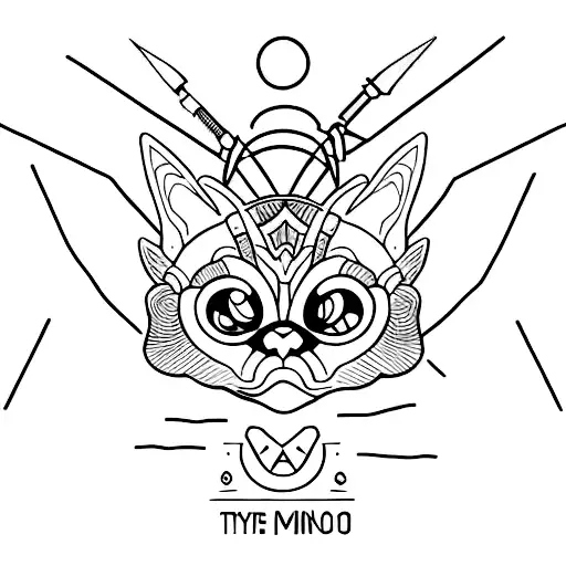 duas mãos com dedo minino cruzado  tattoo design idea