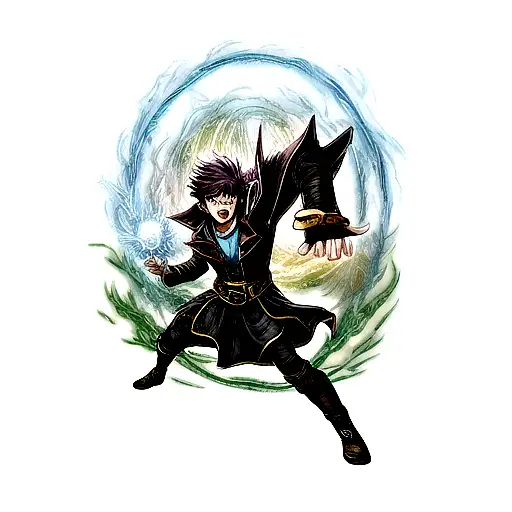 magic the gathering tattoo design idea