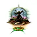 magic the gathering tattoo design idea