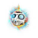 ashes to ashes dust to dust tattoo design idea