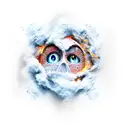 ashes to ashes dust to dust tattoo design idea