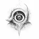 The Eye of Sauron tattoo design idea