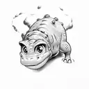 land before time tattoo design idea