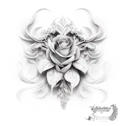 FLORAL TATTOO DESIGNS - YouTube
