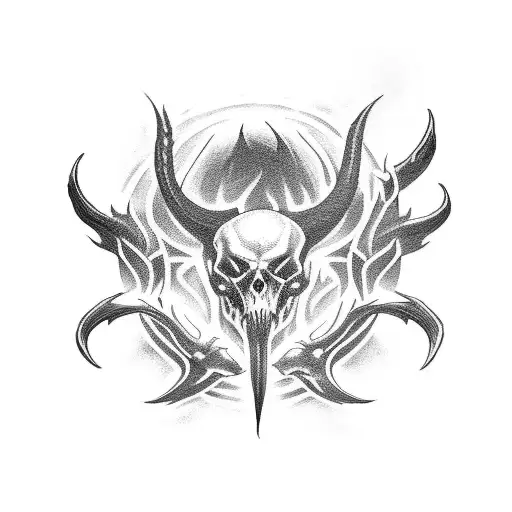 Diablo  tattoo design idea