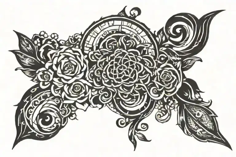 Zach Bryan lyrics  tattoo design idea