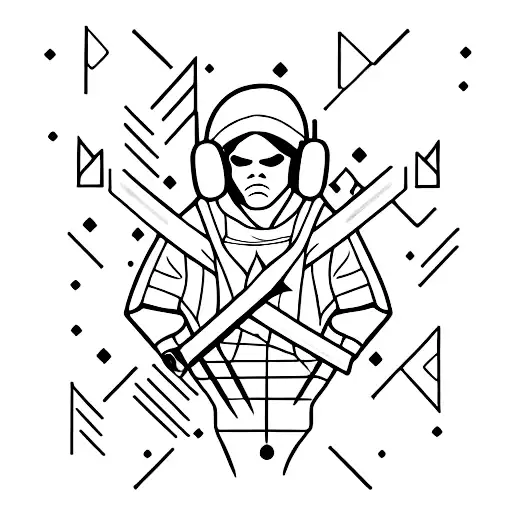 broken arrows avicii tattoo design idea
