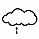 cloud tattoo design idea