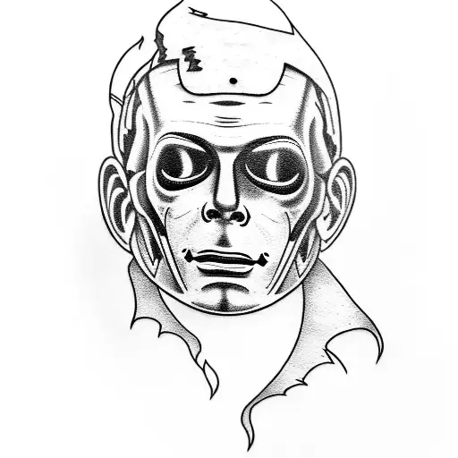 michael myers tattoo design idea