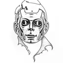michael myers tattoo design idea