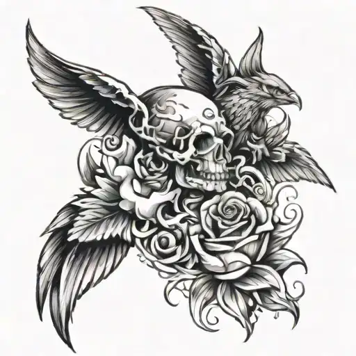 "Destined for Greatness"  tattoo design idea