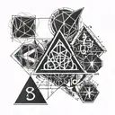 math themed tattoo tattoo design idea