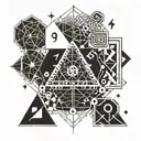 math themed tattoo tattoo design idea