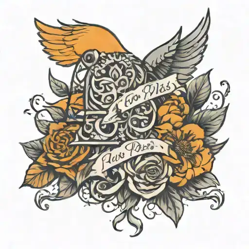 this too shall pass written tattoo design idea