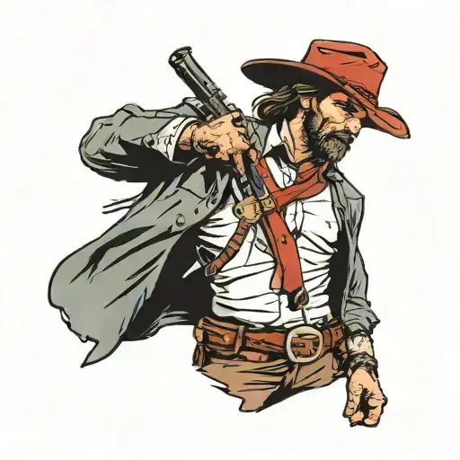 red dead redemption  tattoo design idea