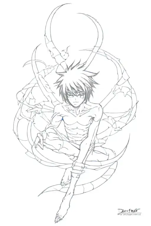 Death note  tattoo design idea