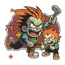 chucky and rugrats Chuckie Finster Gemini tattoo design idea