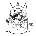 Gengar tattoo design idea