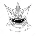 Gengar tattoo design idea