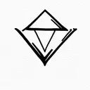 letters V J G E D tattoo design idea