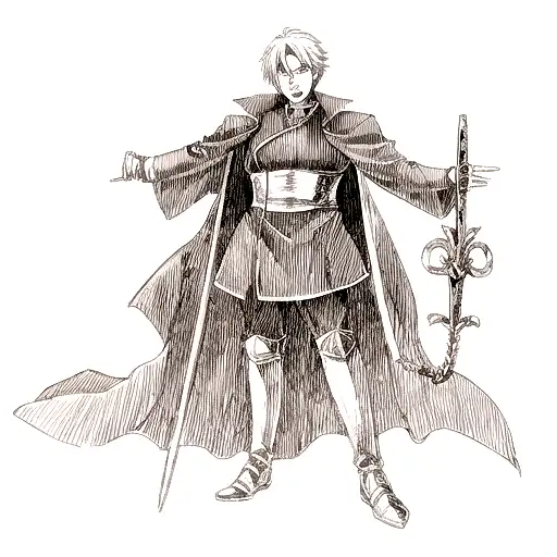 devil in the cross tattoo design idea