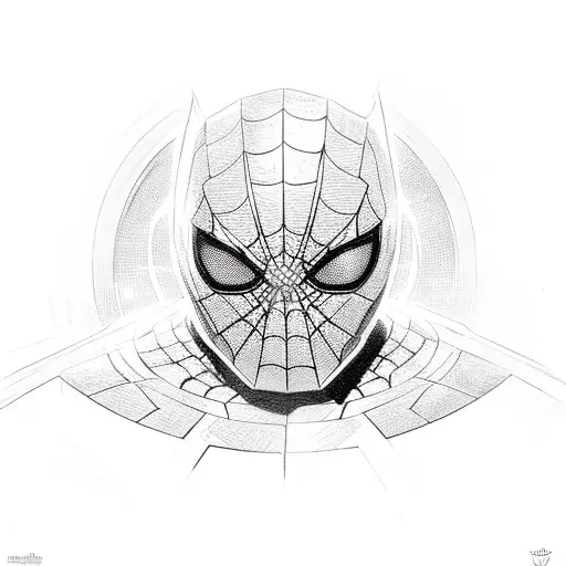 marvel miles Morales  tattoo design idea