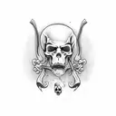 grim REAPER tattoo design idea