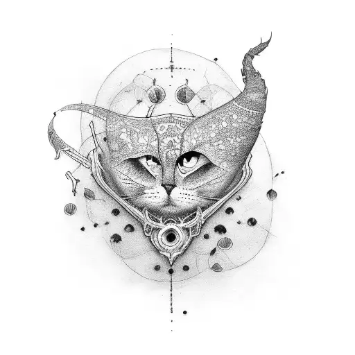 the word solitude  tattoo design idea