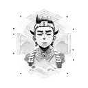 Shikamaru Nara tattoo design idea