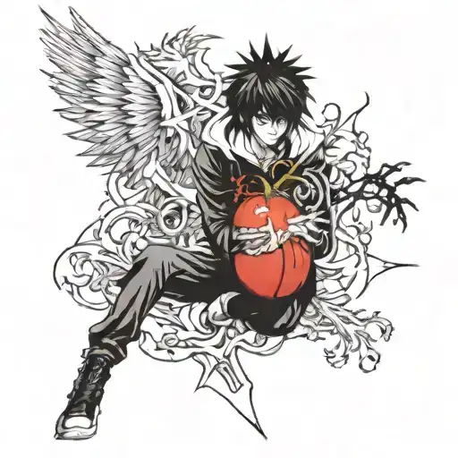 L death note   tattoo design idea